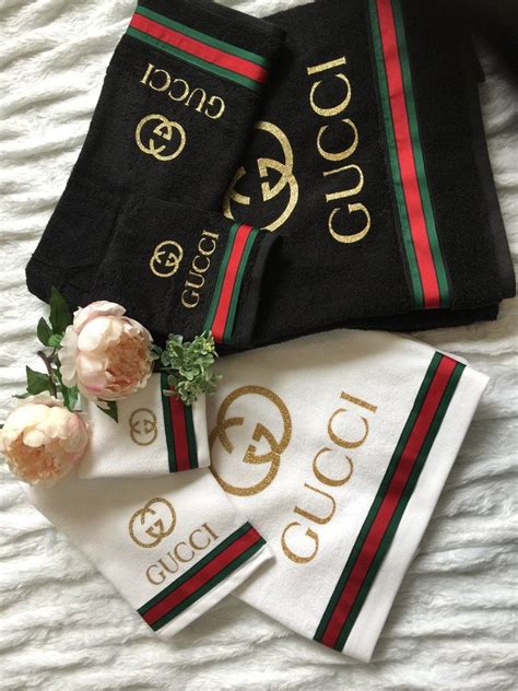 gucci towels replica|gucci decor temporary.